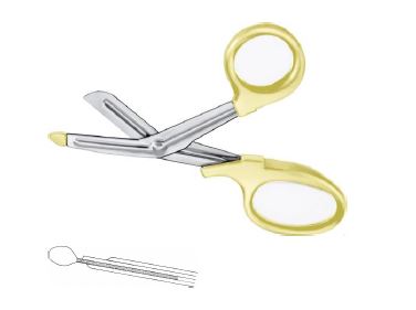 УНІВЕРСАЛЬНІ НОЖИЦІ ЖОВТІ 180MM